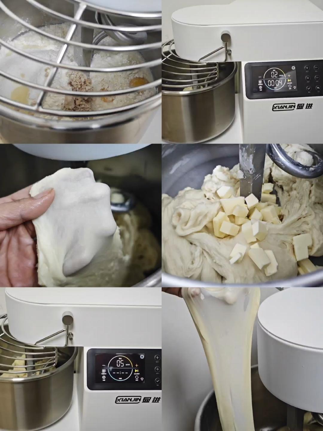 纯奶手撕吐司的做法 步骤1