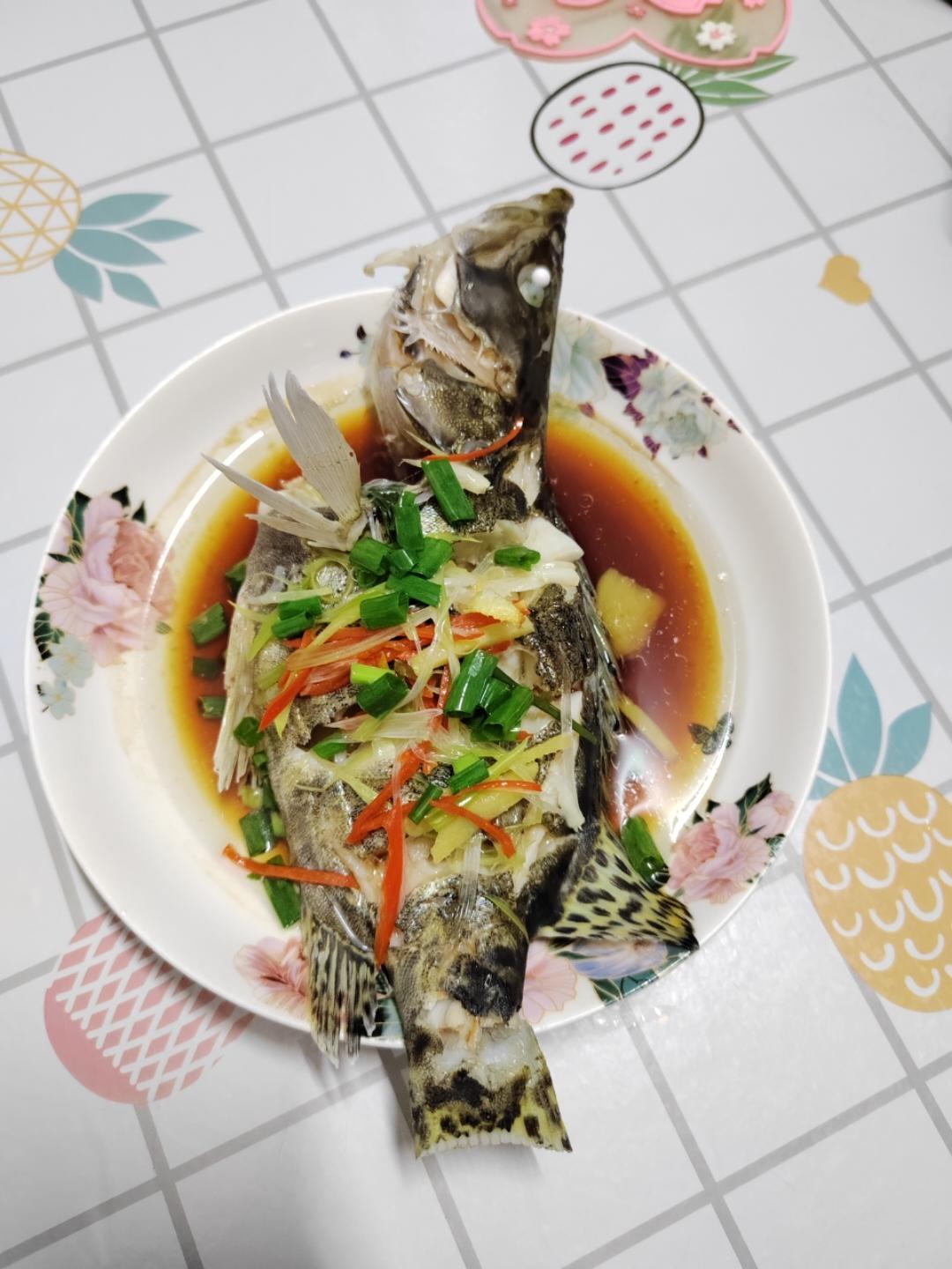 清蒸桂花鱼(鳜鱼)，适合各种清蒸鱼，超级鲜美