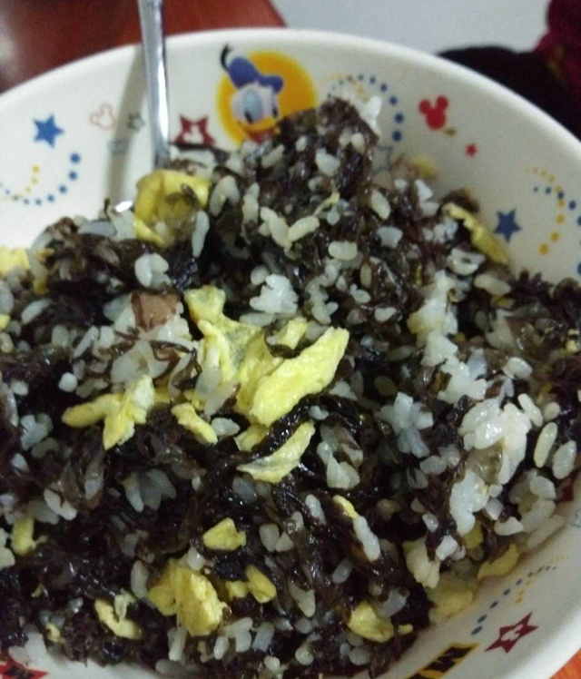 紫菜蛋饭