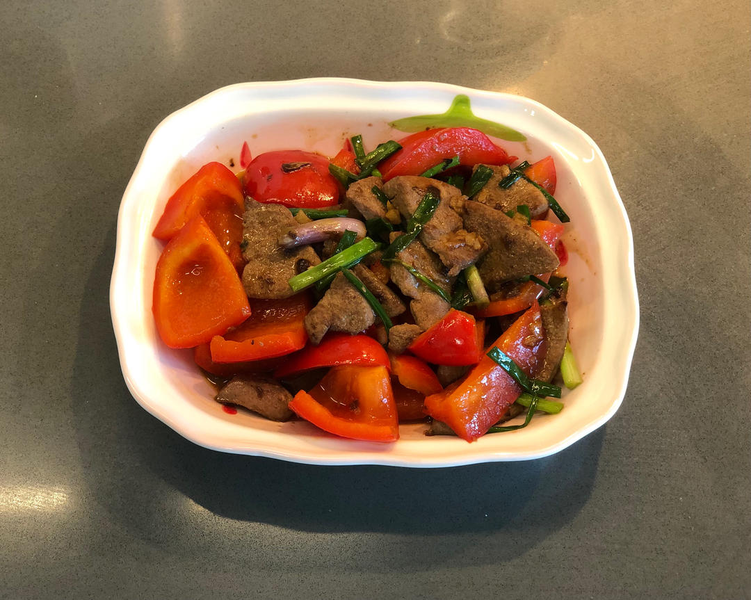 这样炒的猪肝鲜嫩入味，一点都不腥，特别好吃😋