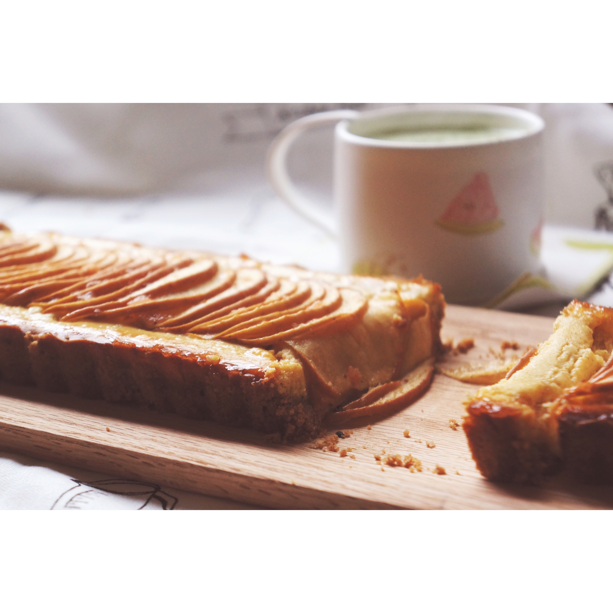 苹果派风乳酪蛋糕