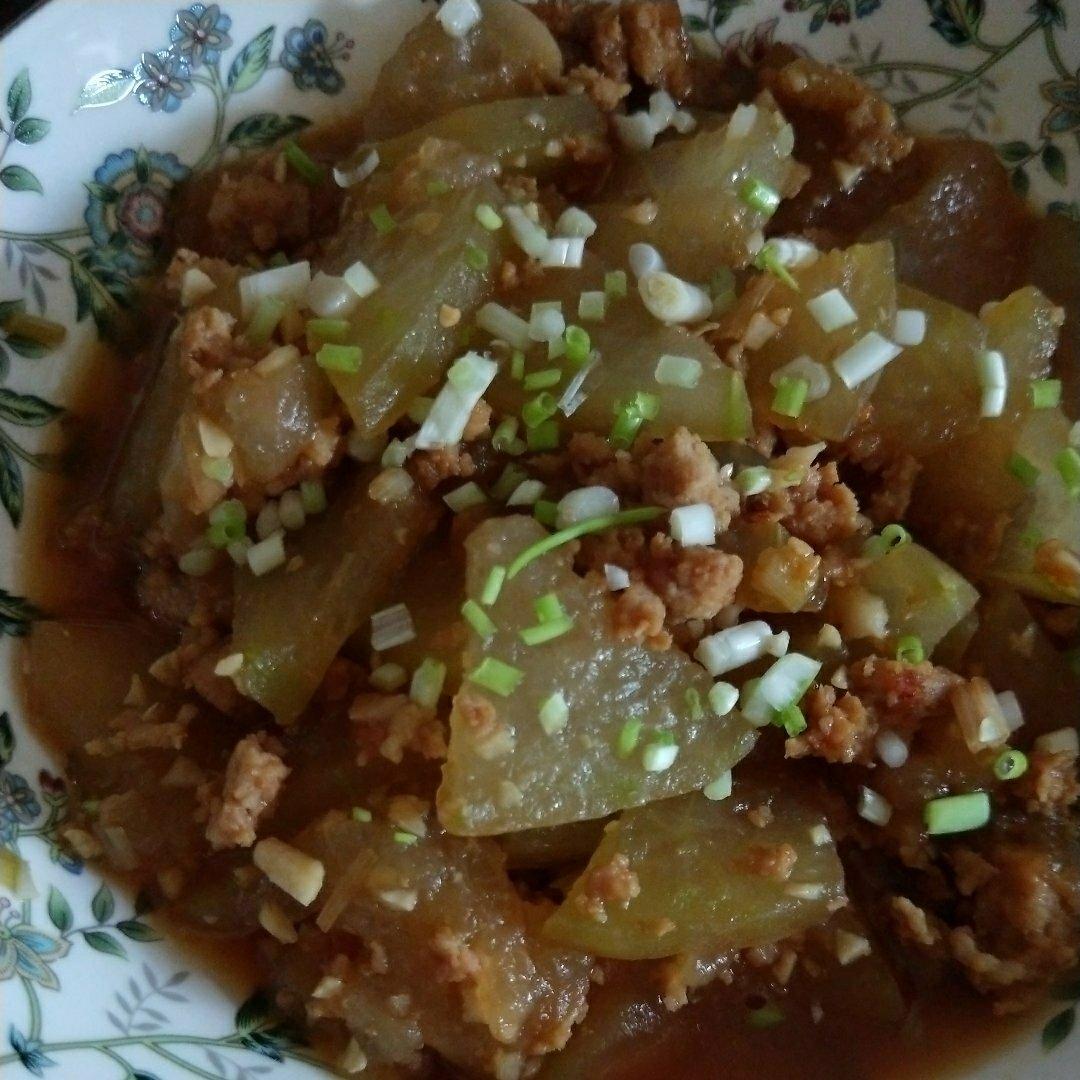 肉末炒冬瓜(超下饭)