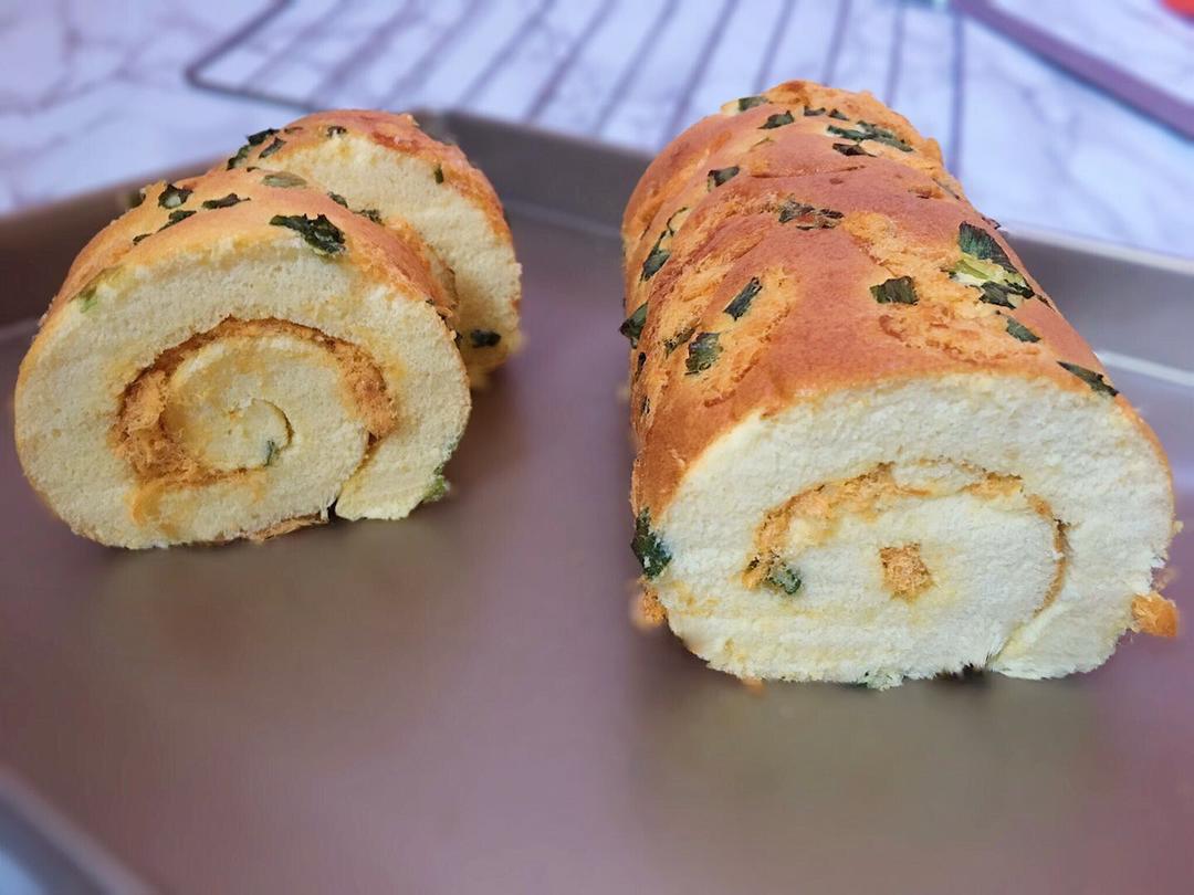 香葱肉松卷｜这是我记忆最深刻的古早味