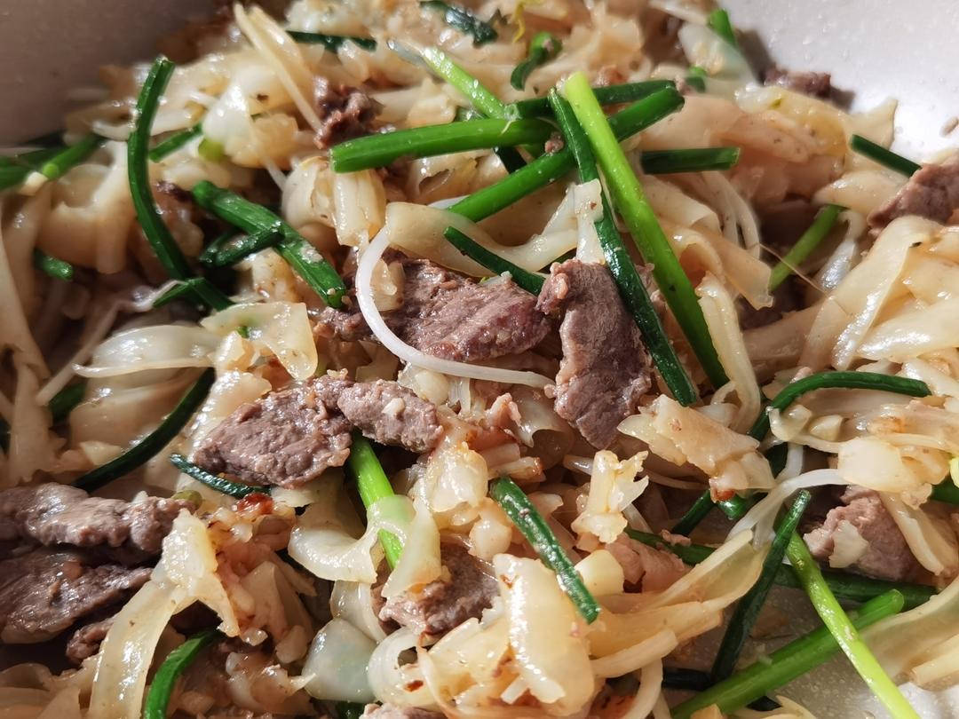 敲好吃😋香爆的♨❗干炒牛河