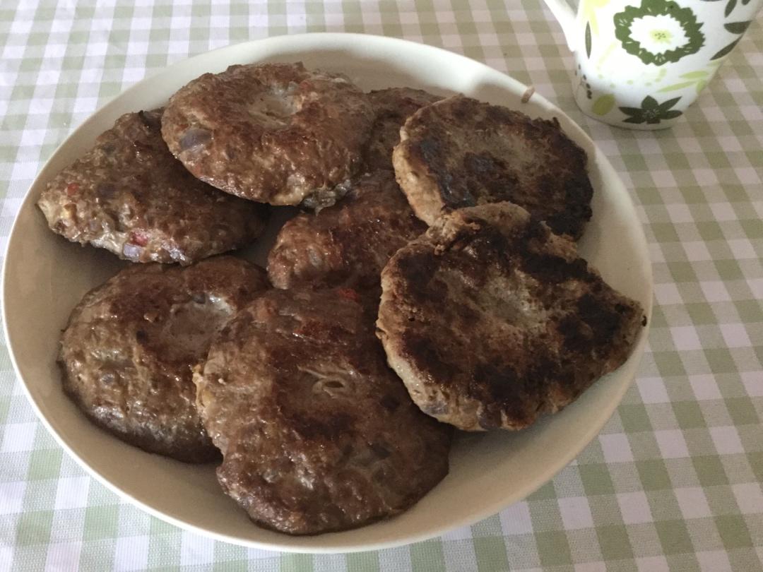 超详细汉堡牛肉饼｜附自制汉堡搭配#Healthymeals#减脂必撸16
