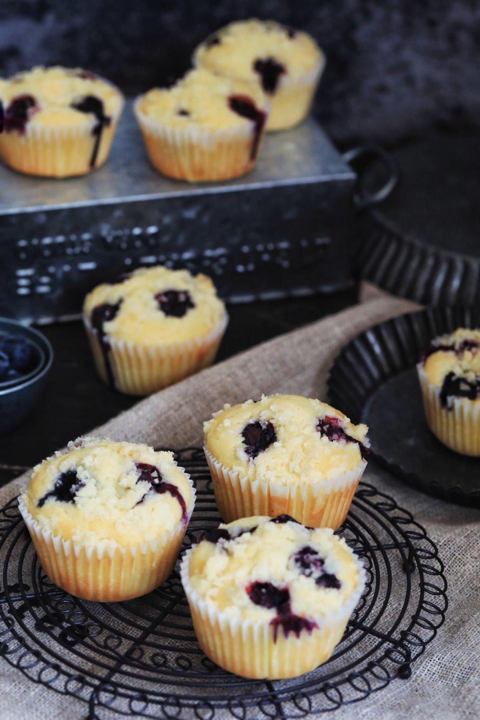 星巴克家蓝莓麦芬