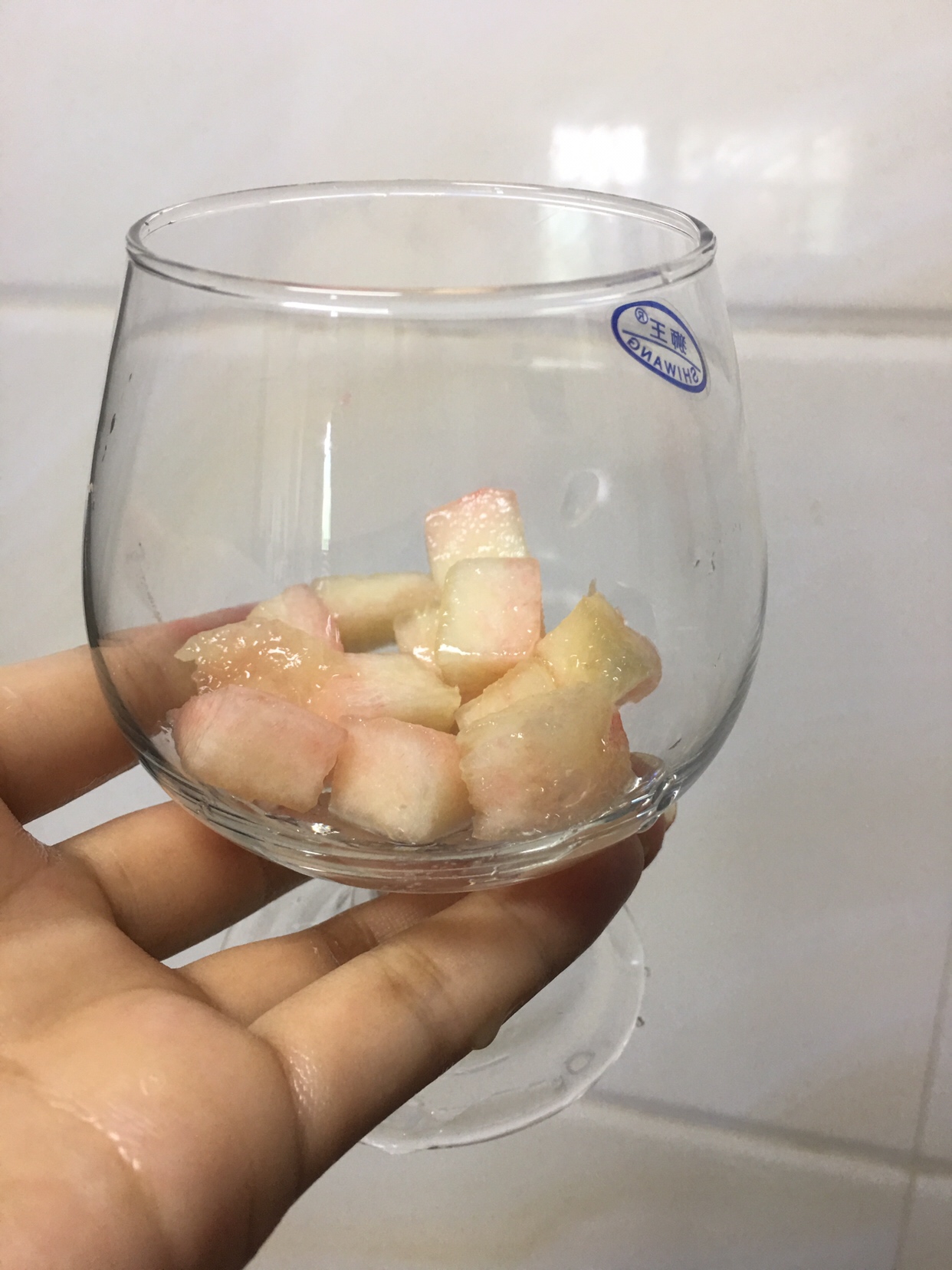 仙女水蜜桃凉粉果冻的做法 步骤6