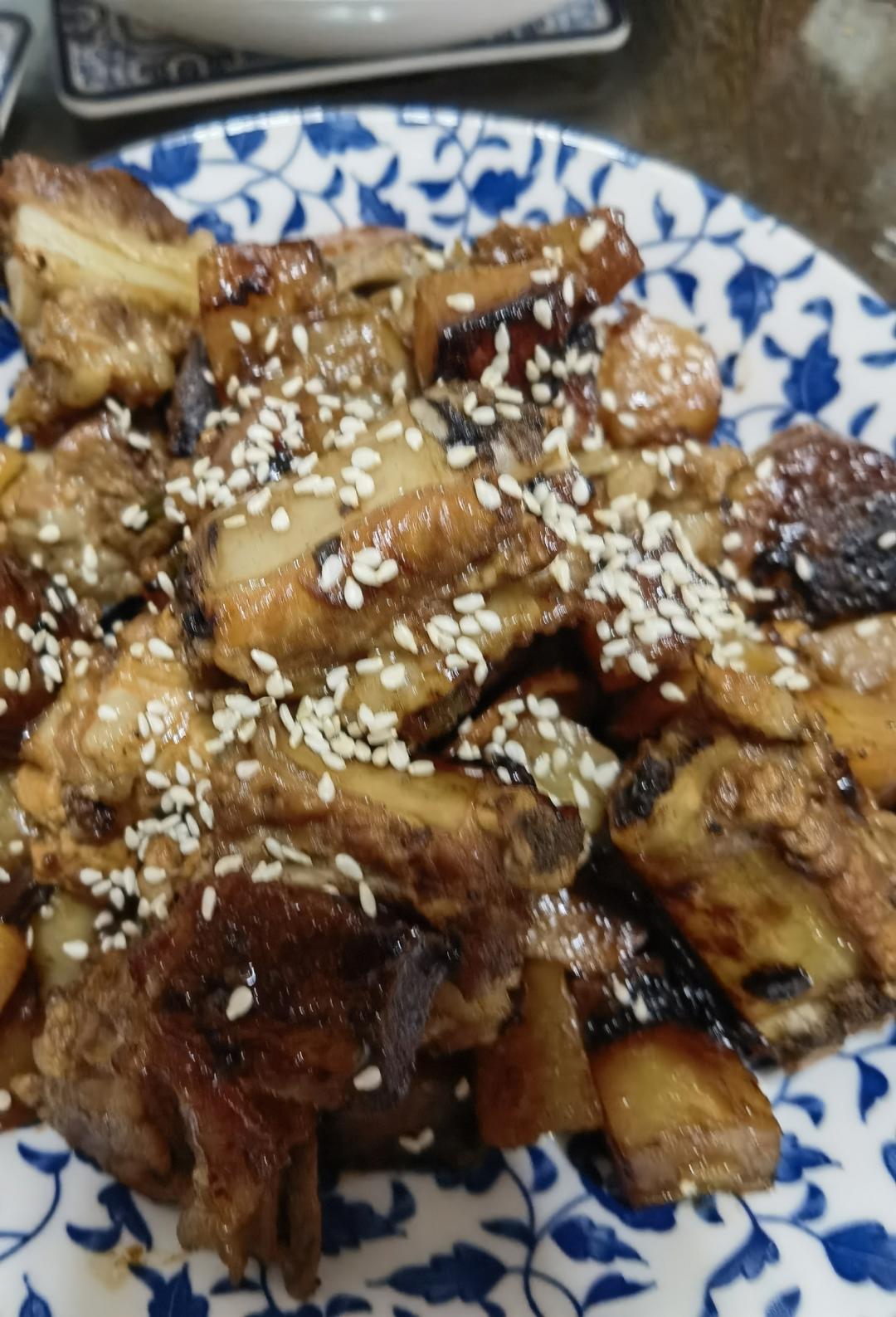 土豆炖排骨