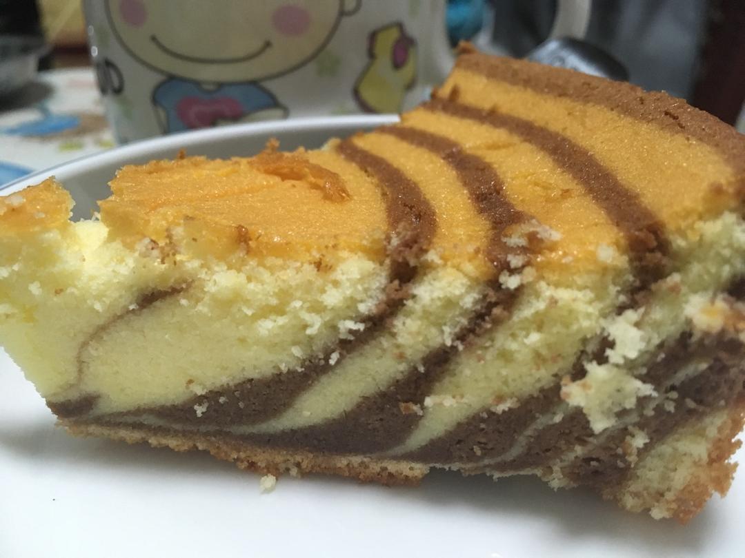 斑马纹酸奶蛋糕