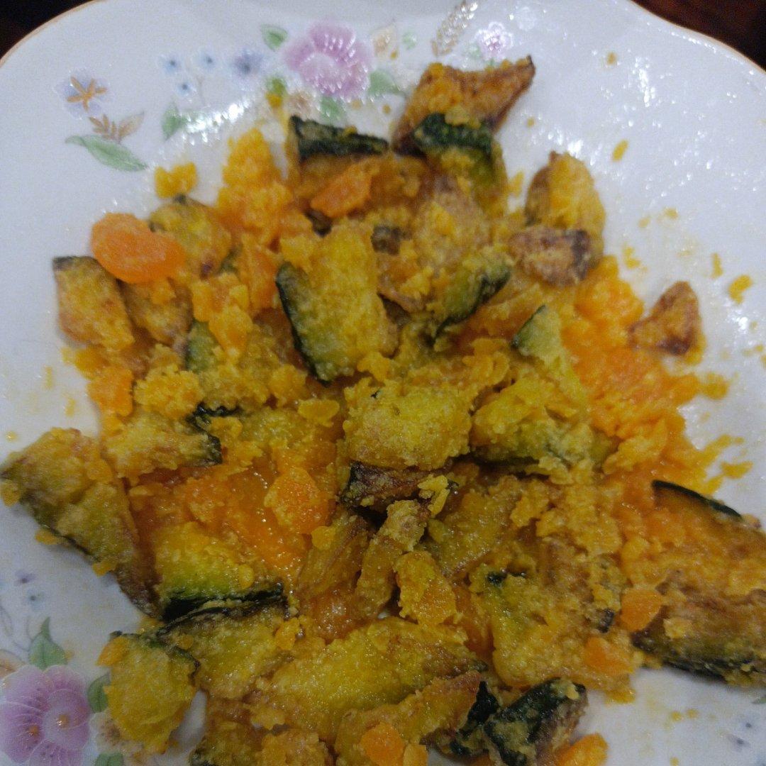 不用炸的蛋黄焗南瓜