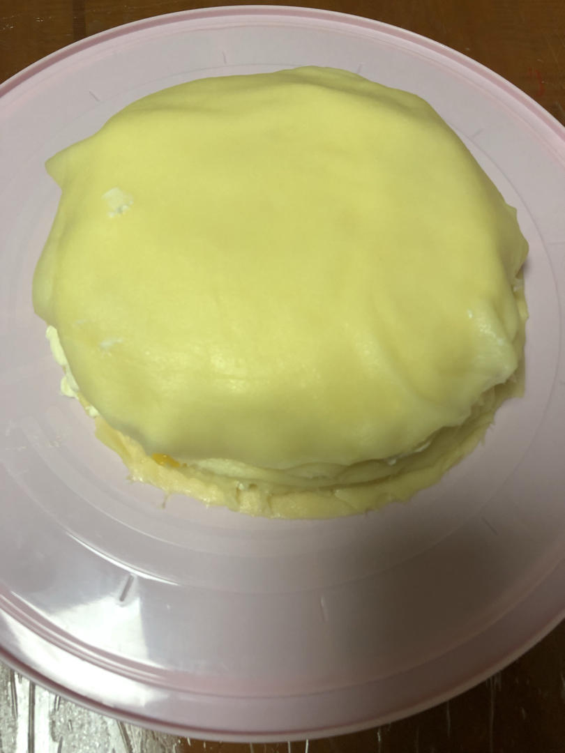 零基础做芒果千层蛋糕（8寸）