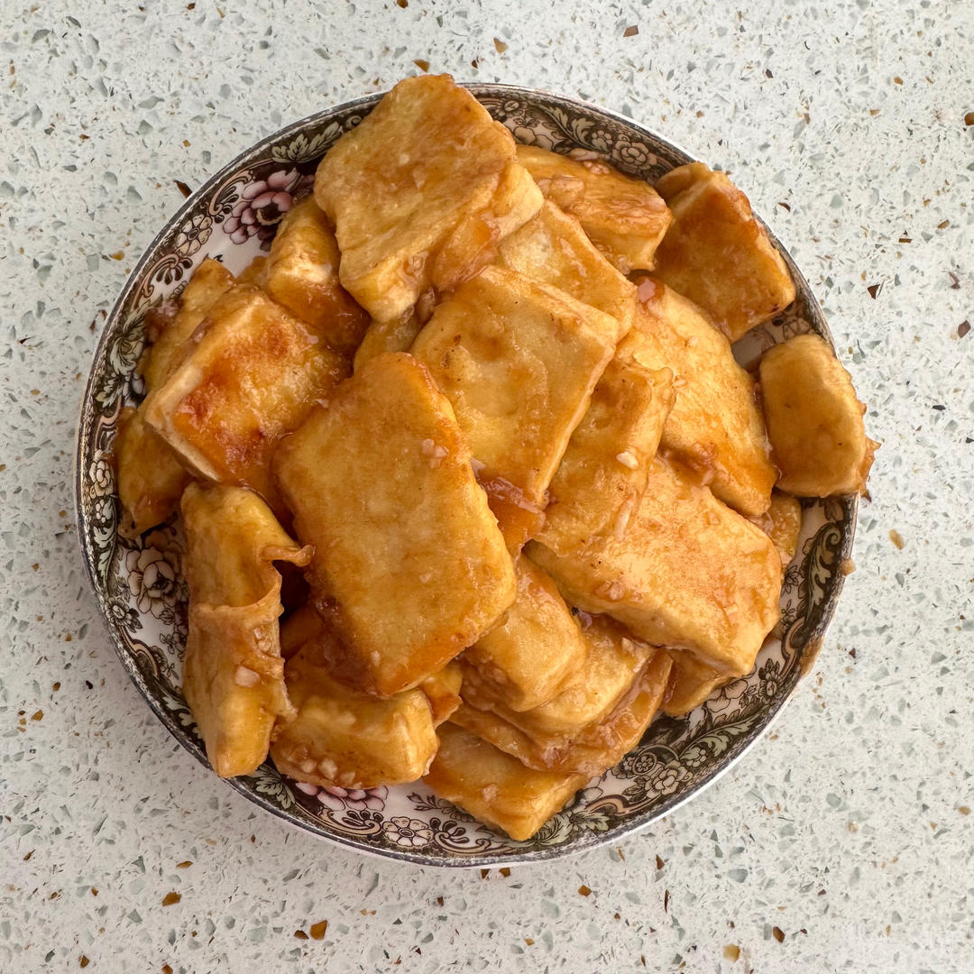无敌好吃的香煎豆腐