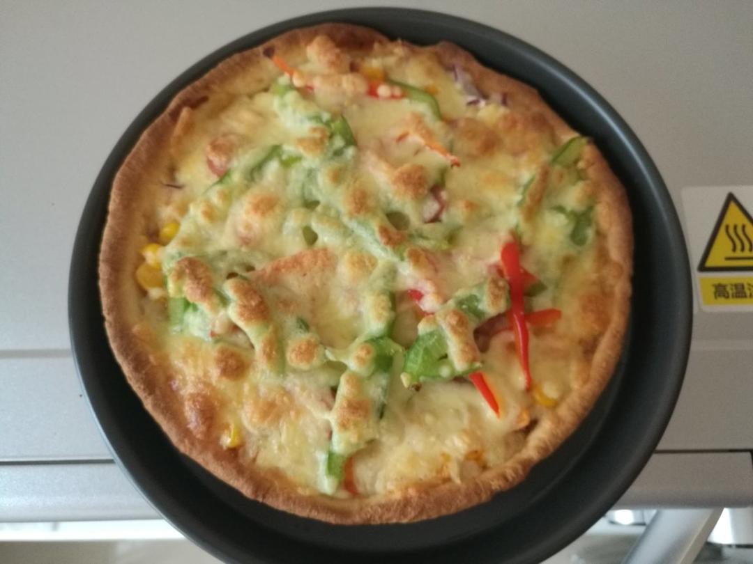 八寸披萨饼皮（四个）制作