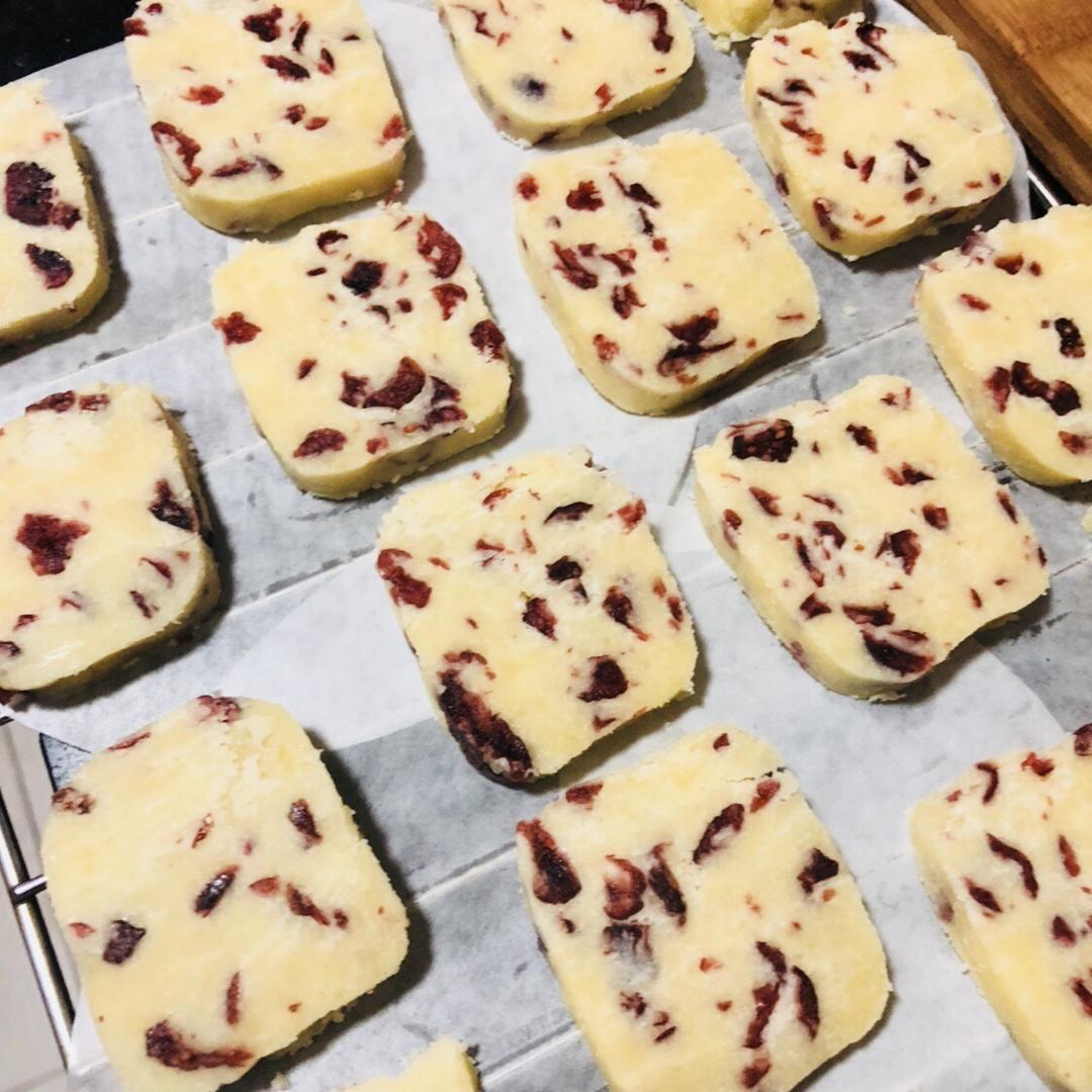低糖少油版蔓越莓饼干