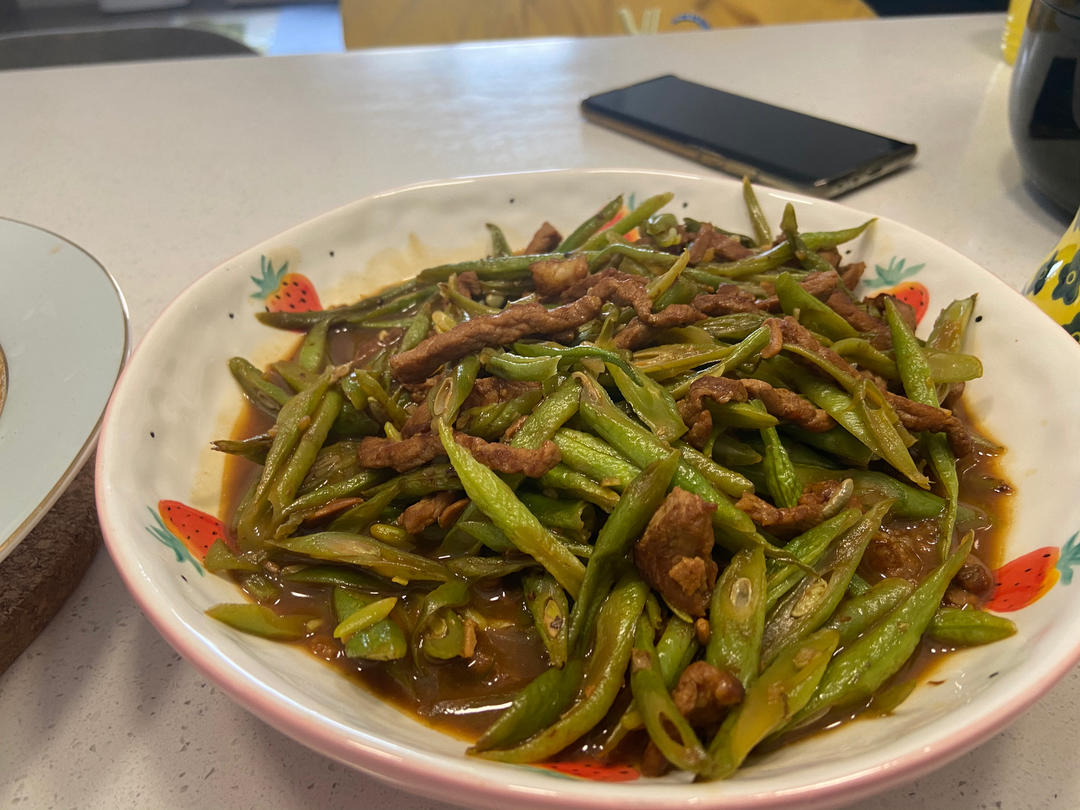 酱爆豆角丝|马克西姆不粘锅