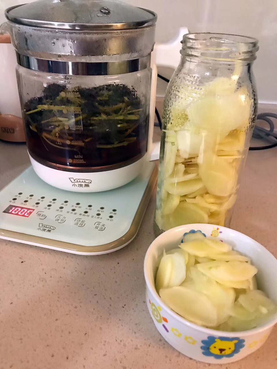 日式紫苏梅子姜的做法 步骤4