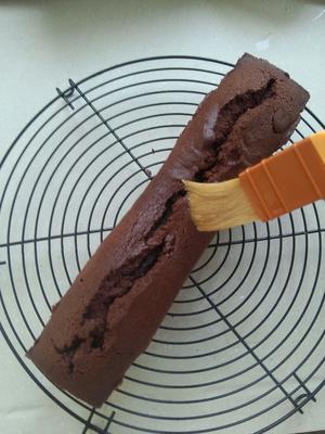 巧克力夹心磅蛋糕的做法 步骤18