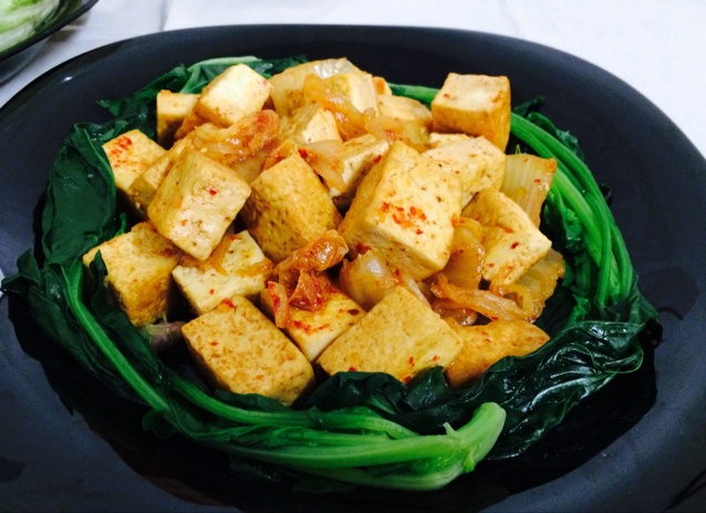 辣白菜豆腐汤