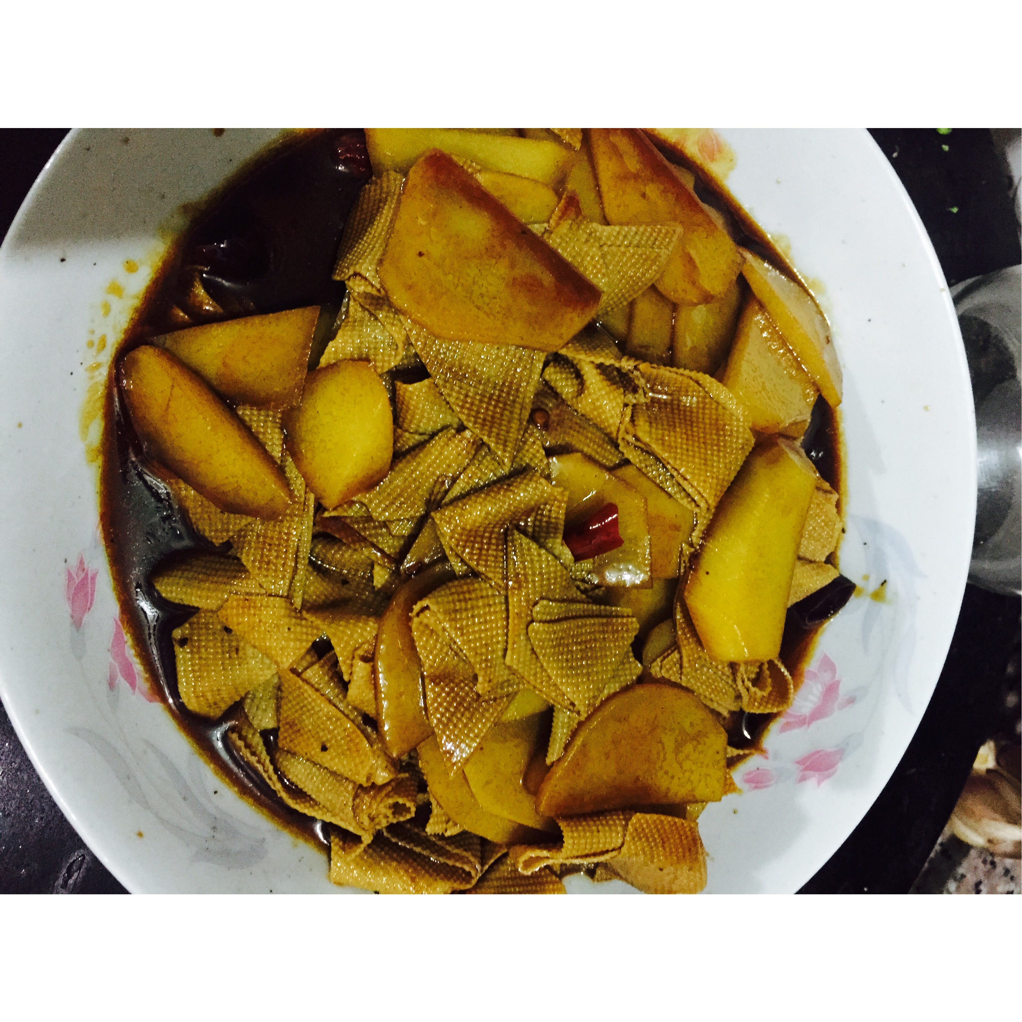 红烧土豆片