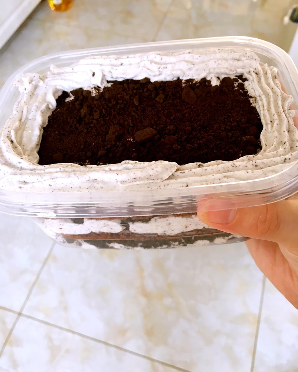 好吃到流泪的奥利奥咸奶油盒子蛋糕