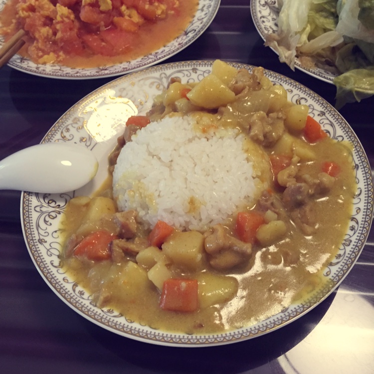 咖喱鸡饭