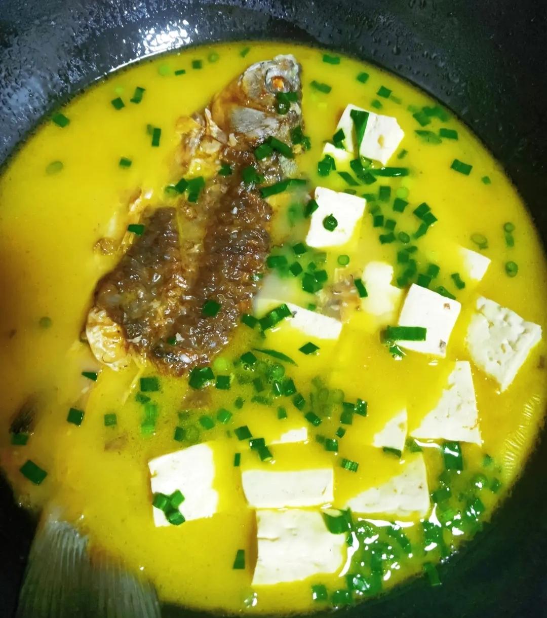 鲫鱼豆腐汤（钓鱼佬版）
