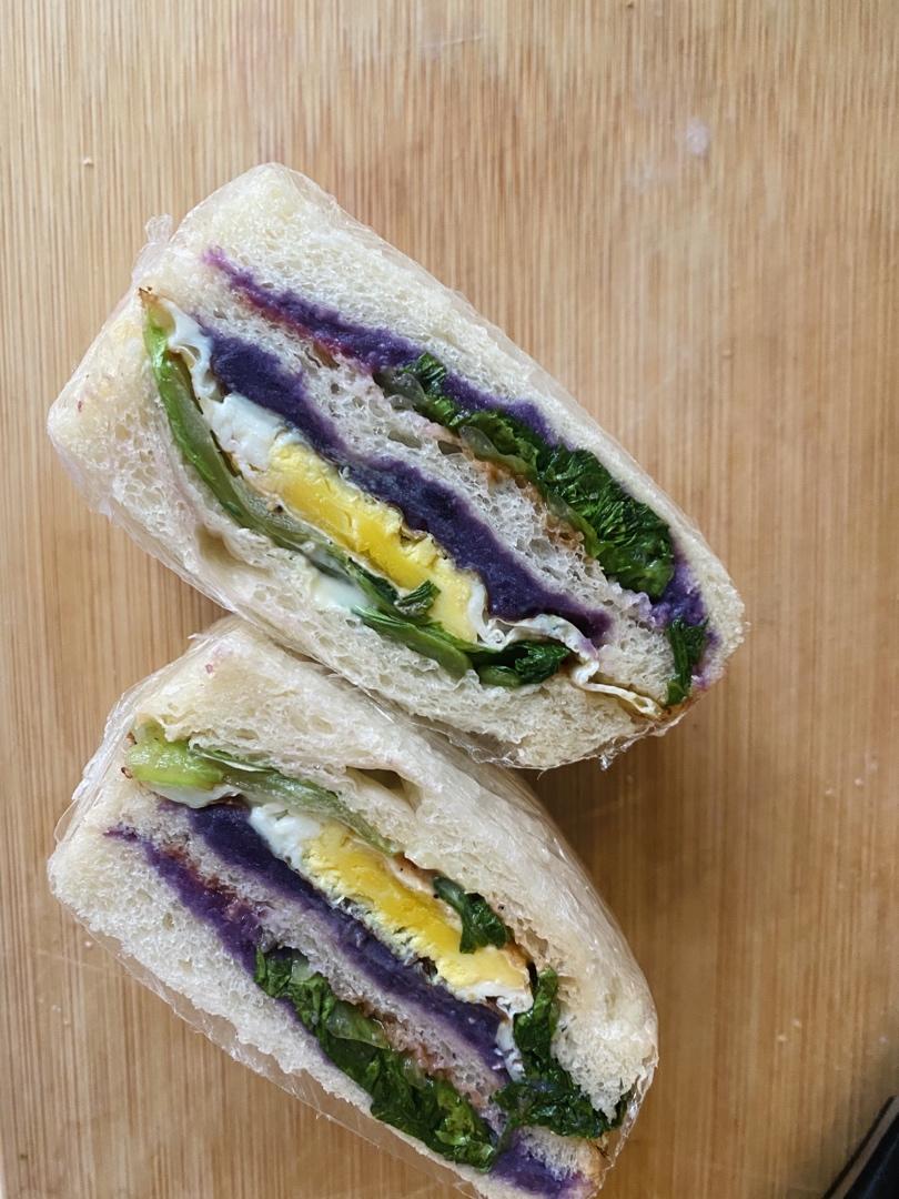 随意任性发挥的早餐三明治