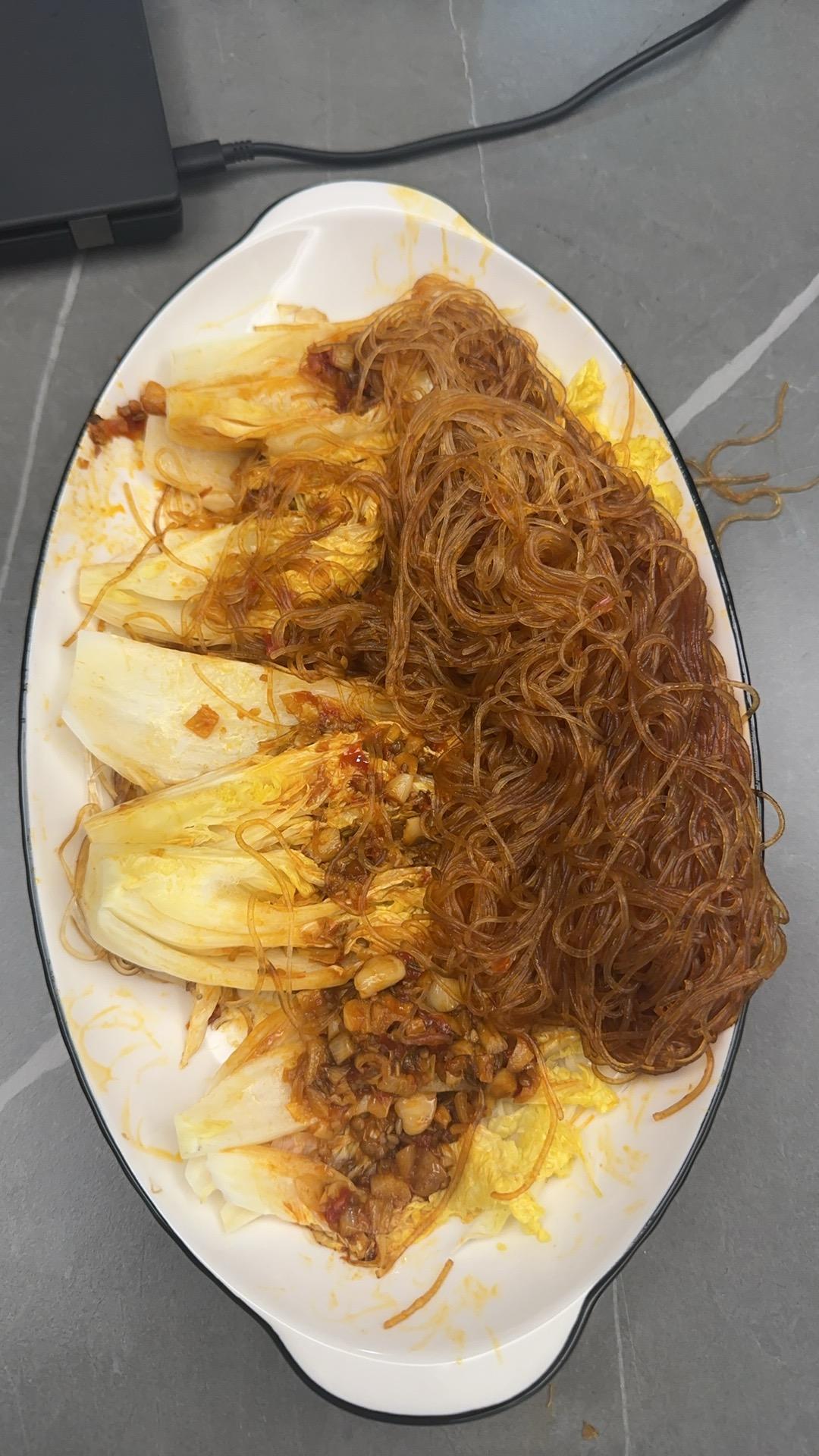 蒜蓉粉丝娃娃菜