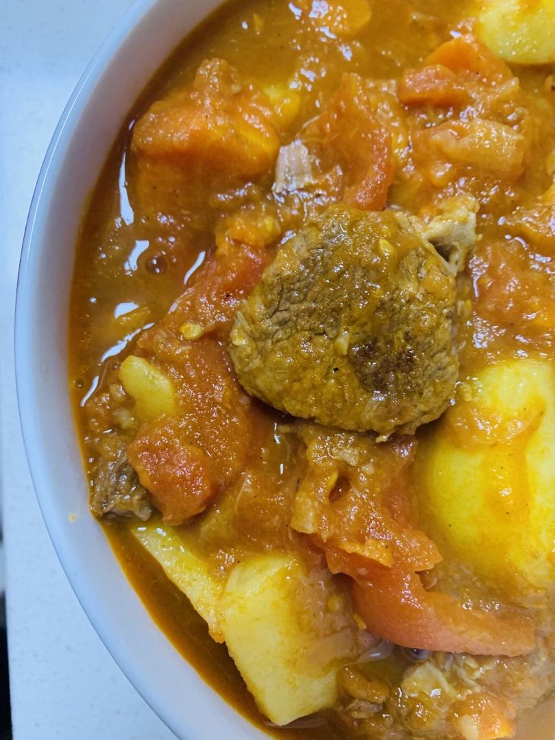 番茄土豆炖牛腱