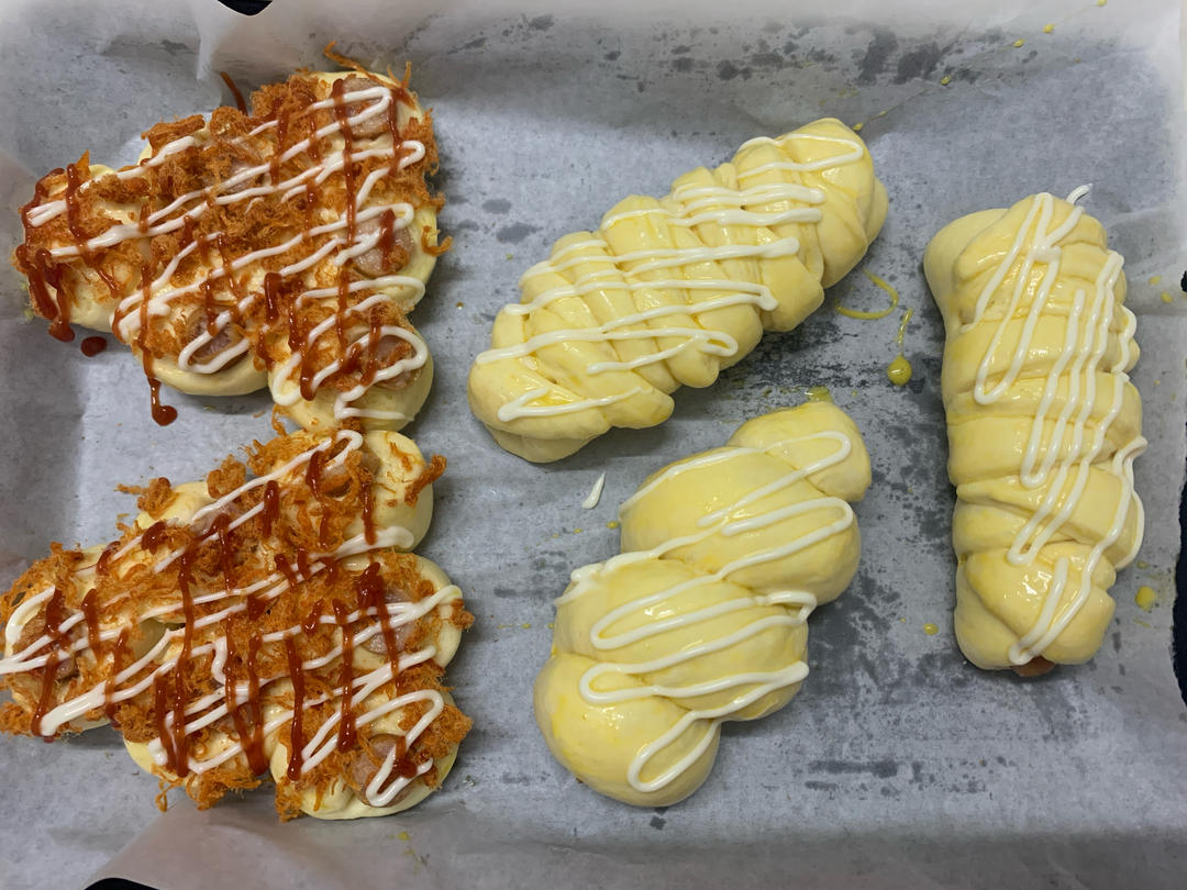 纯奶手撕吐司的做法 步骤1