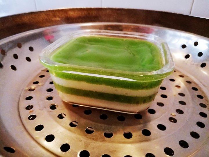 抹茶椰汁千层糕