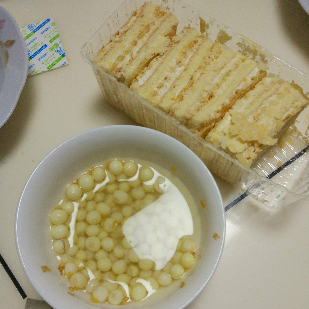 糖水鸡头米 30秒搞定