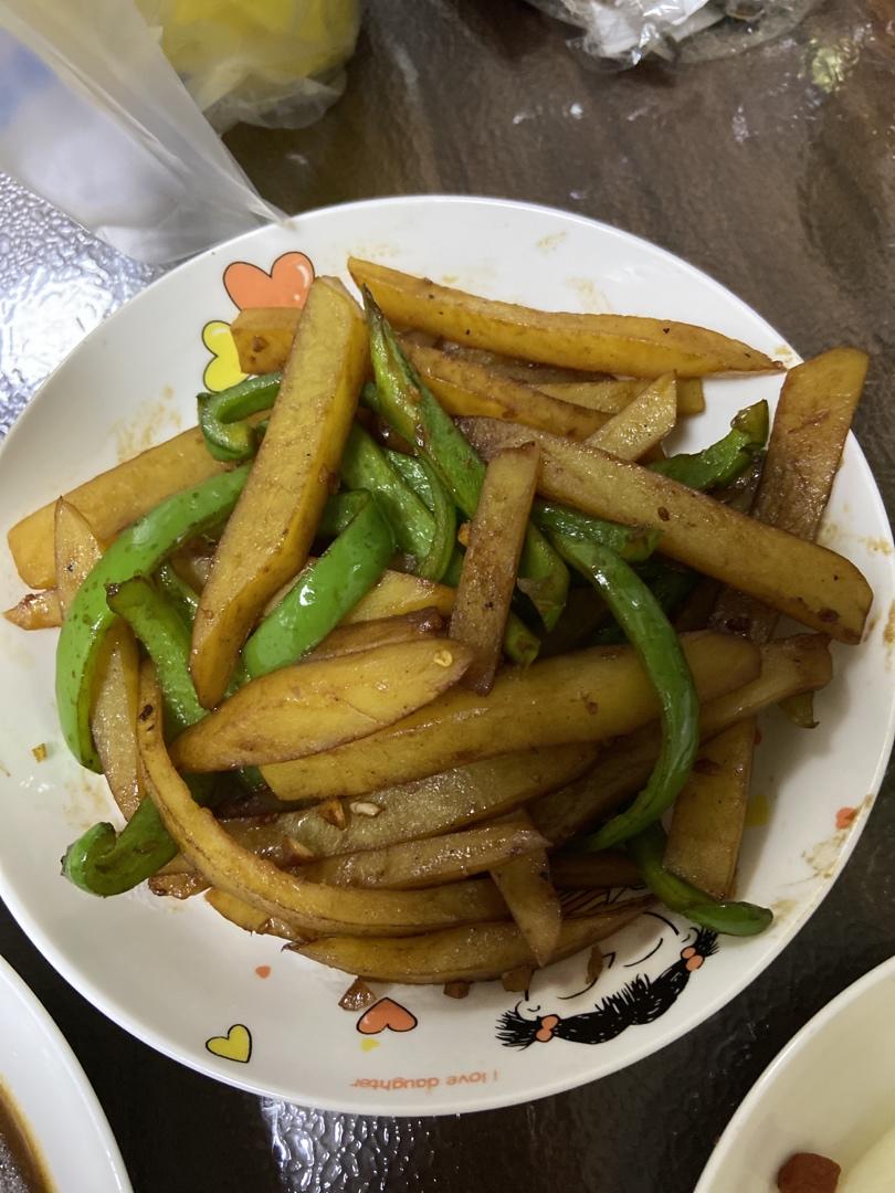 青椒土豆条