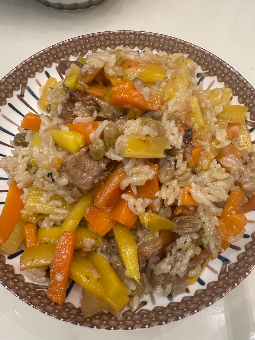 新疆羊排抓饭（出锅后米粒分明的秘密）