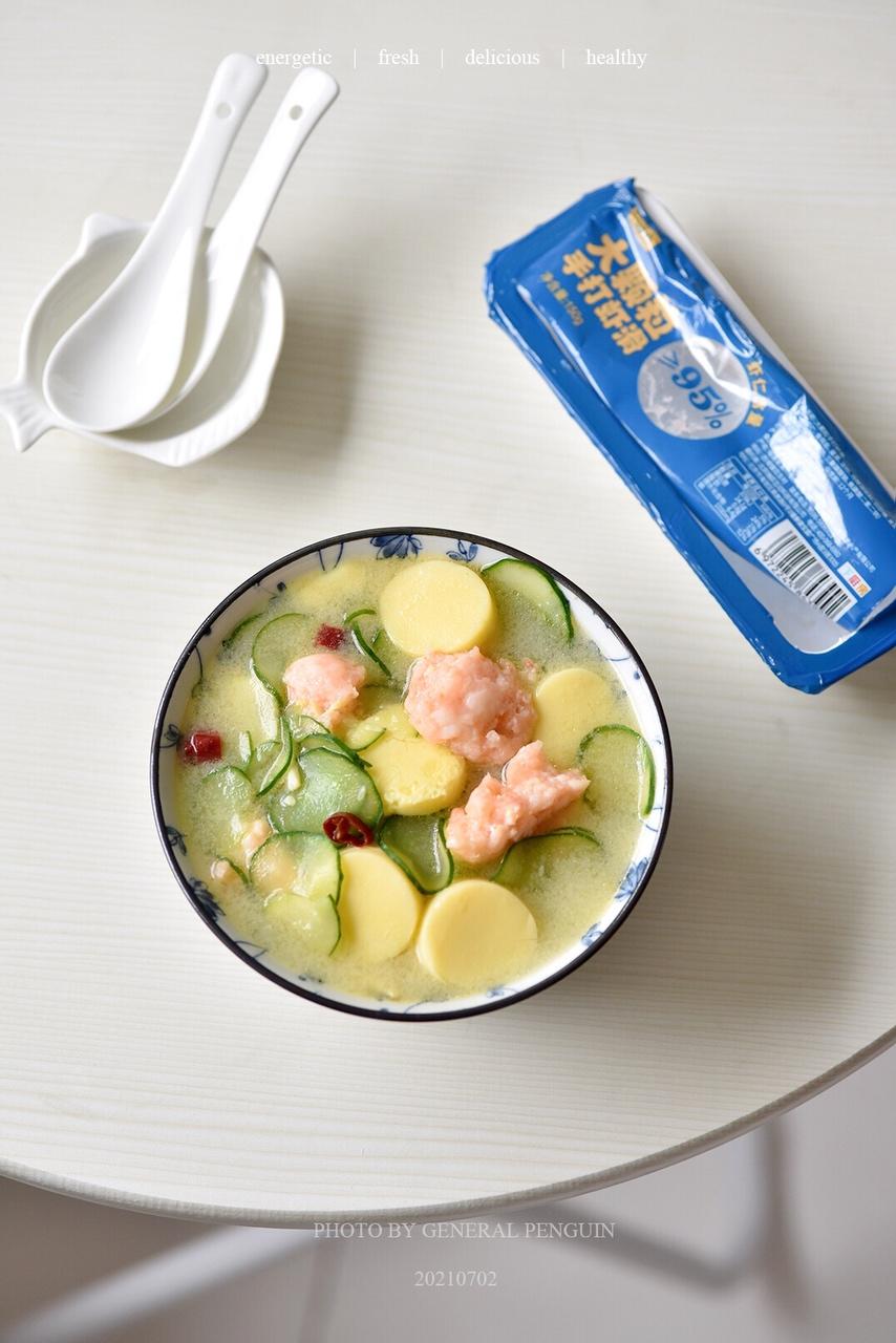 日本豆腐烩虾滑 清爽低脂鲜美的做法