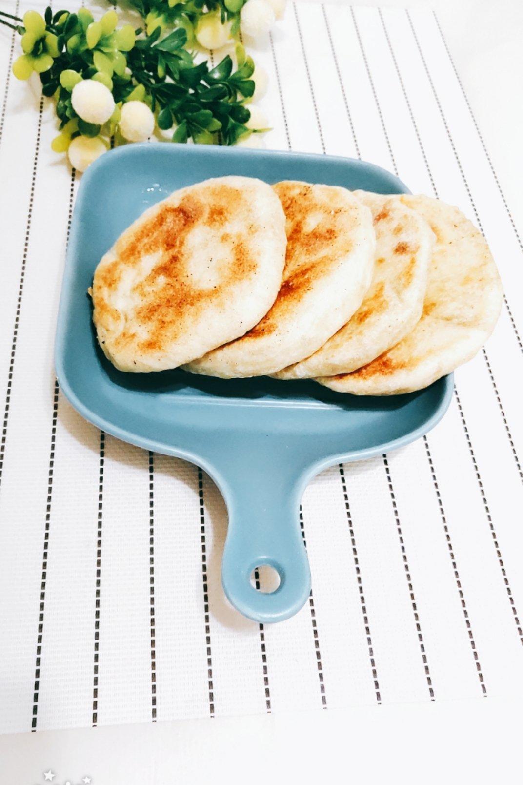 松软空心发面饼