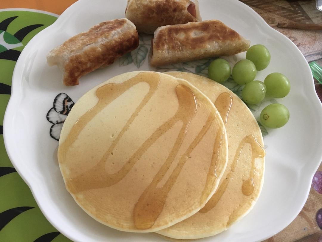 快手松饼（早餐吃它准没错~）