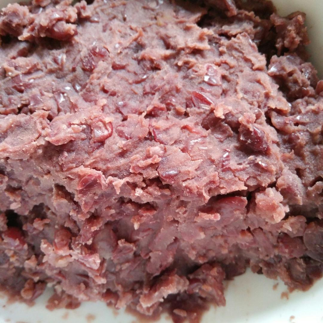 水至柔做的自制豆沙馅