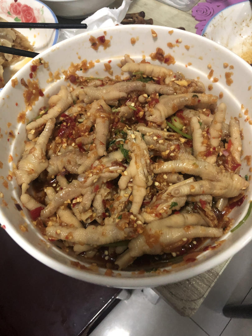 酱汁鸡爪（好吃到哭）