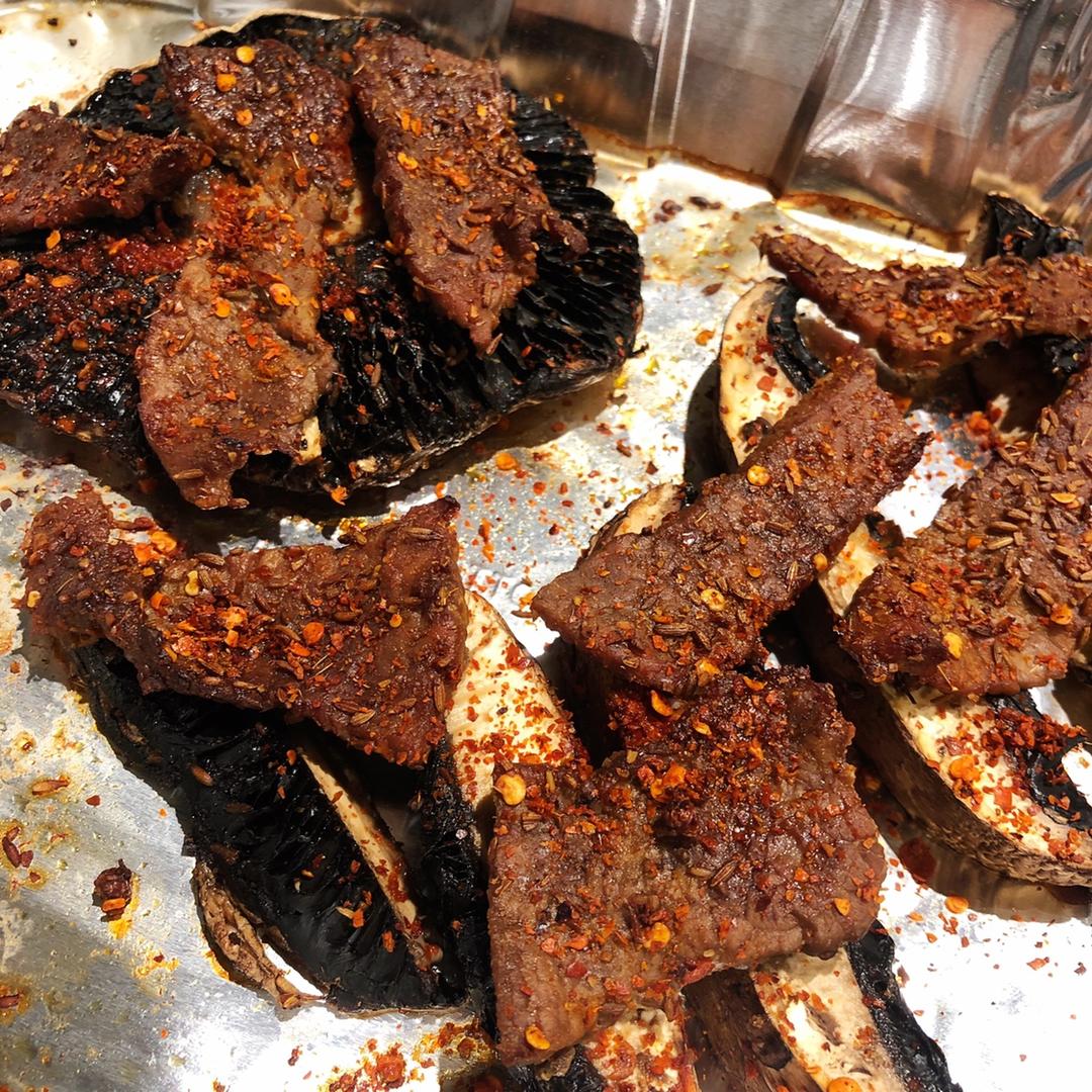 烤箱版麻辣牛肉干