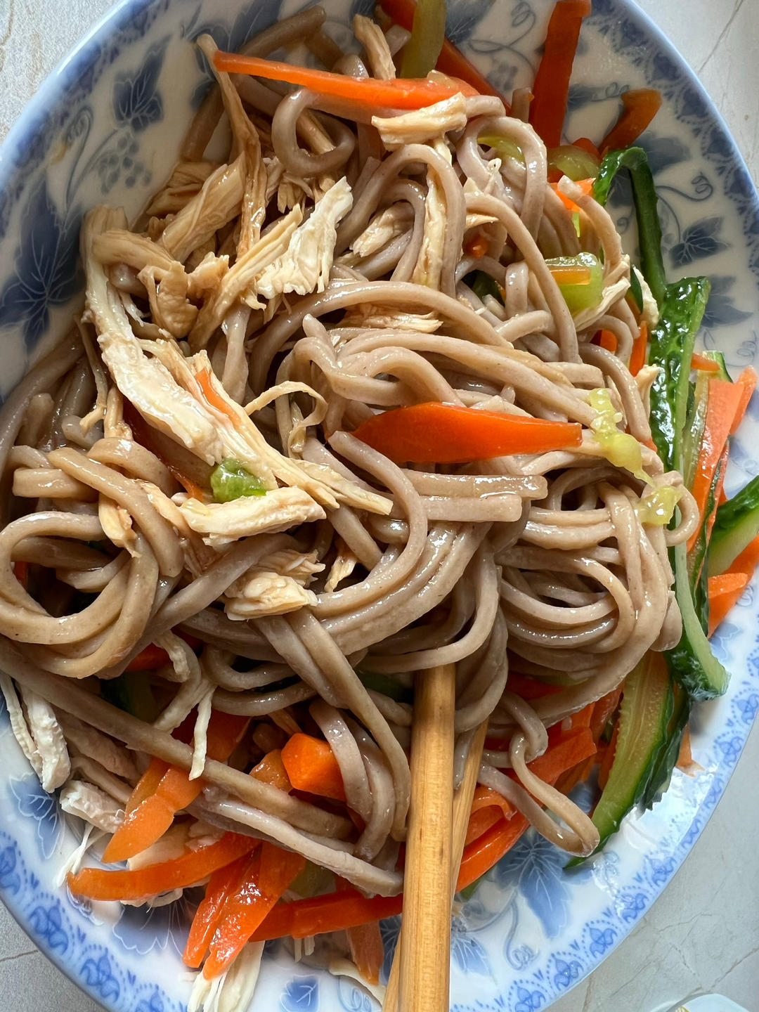 三色荞麦面