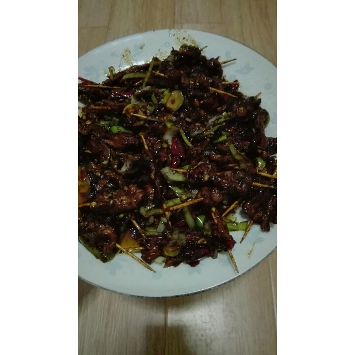 牙签牛肉 道地湖南味