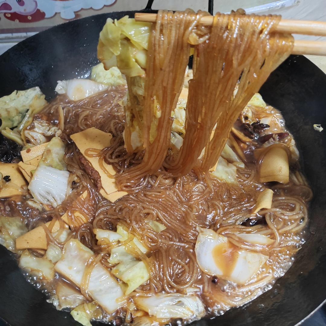 猪肉白菜炖粉条之大杂烩