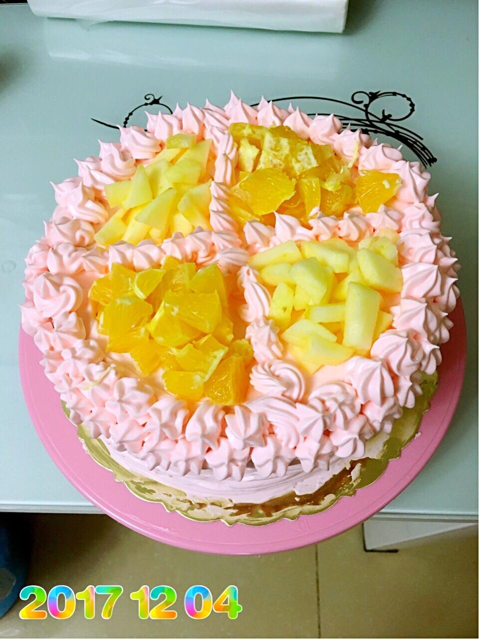 水果奶油【生日蛋糕】