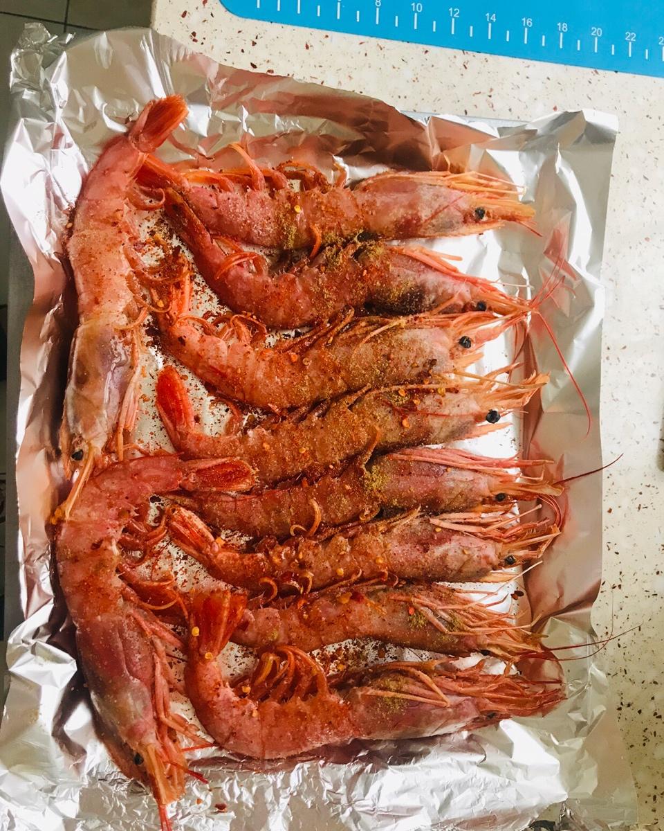 孜然烤虾（烤箱版）