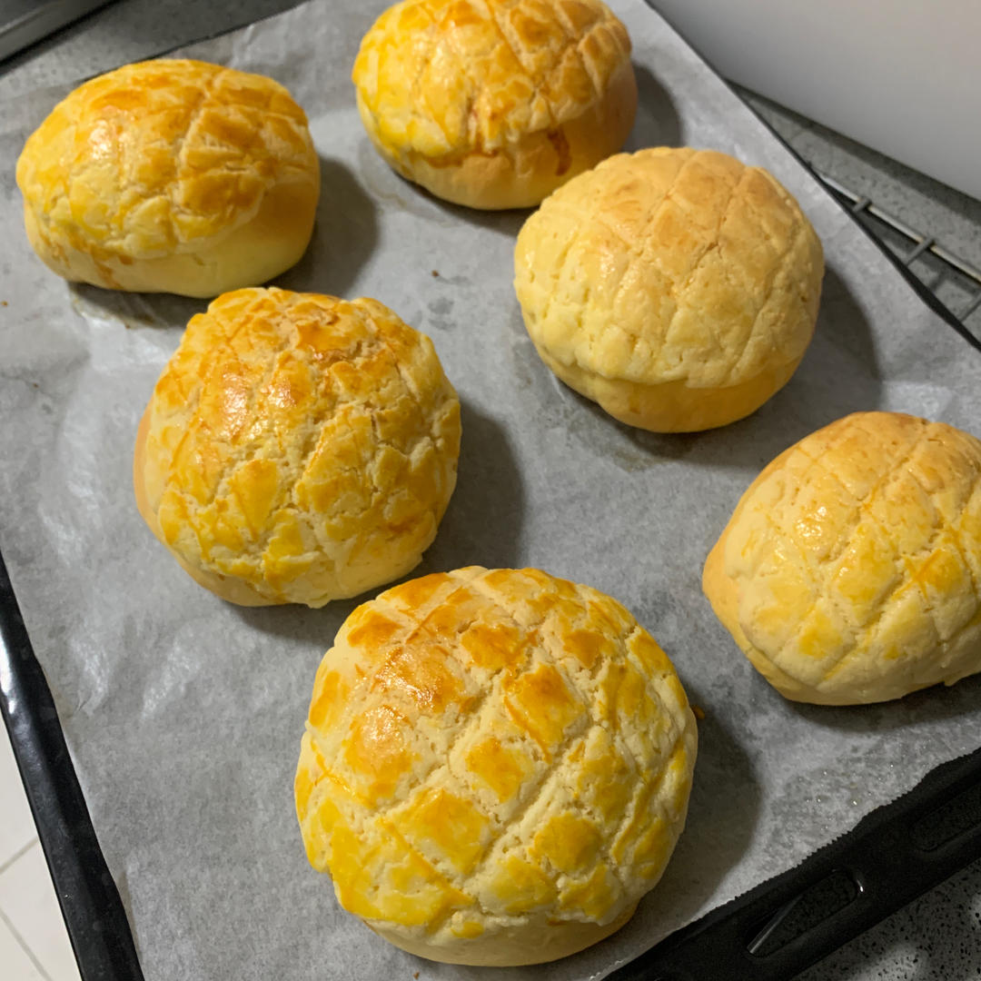 菠萝包（省事版）