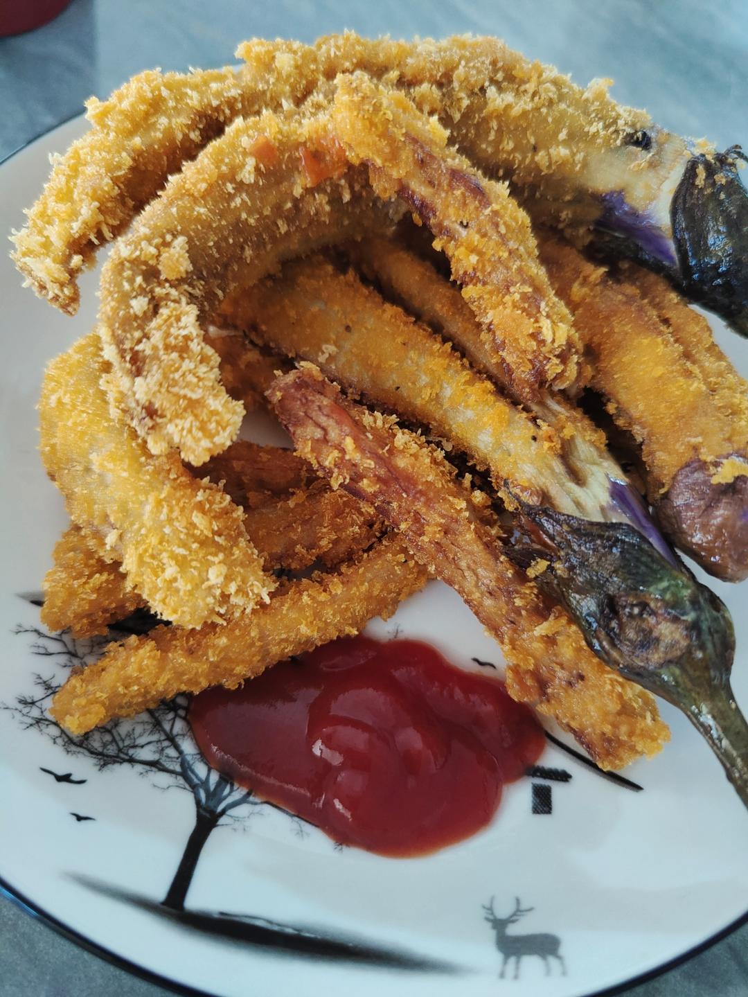 超好吃的劈腿茄子（油炸茄子）
