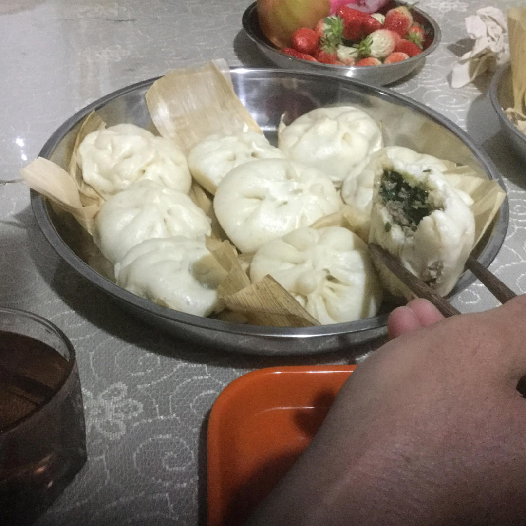 皮薄馅儿大的粉丝肉末包子（馅料做法）