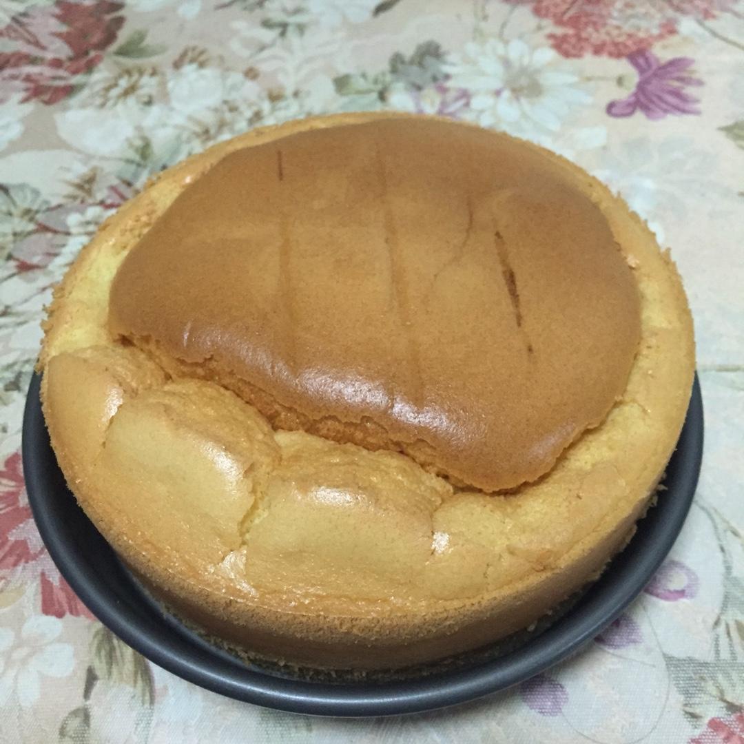 6寸原味戚风蛋糕
