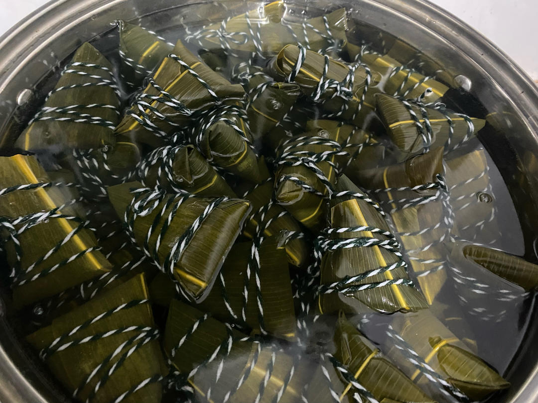 水晶西米粽